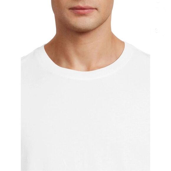 Men’s Pair of Thieves White Cotton Crew Undershirt T-Shirts 3-Pack Size M - Picture 4 of 7